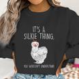 Silkie Chicken Women Sweatshirt Gifts for Women