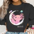 Space Axolotl Kawaii Pastel Goth Japanese Anime Gifts Men Women T-Shirt Graphic Print Casual Unisex Tee Women Sweatshirt Gifts for Women