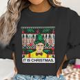 Spirit Forged Apparel Dwight It Is Christmas Ugly Mens Women Sweatshirt Gifts for Women