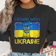 I Stand With Ukraine Flag Peace Free Ukraine Symbol Men Women T-Shirt Graphic Print Casual Unisex Tee Women Sweatshirt Gifts for Women