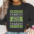 Star Wars Vader Trooper Droid Ugly Christmas Sweater T-Shirt Women Sweatshirt Gifts for Women