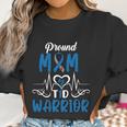 T1d Proud Mom Diabetes Awareness Type 1 Insulin Pancreas Gift Graphic Design Printed Casual Daily Basic Women Sweatshirt Gifts for Women