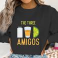 The Three Amigos Art Cool How To Drink Tequila Art Gift Women Sweatshirt Gifts for Women