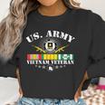 Us Army Vietnam Veteran Usa Flag Vietnam Vet Flag Men Women Women Sweatshirt Gifts for Women