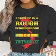 Vietnam Veteran - I Grew Up In A Rough Neighborhood Men Women T-Shirt Graphic Print Casual Unisex Tee Women Sweatshirt Gifts for Women