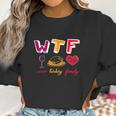 Wtf Wine Turkey Family Funny Thanksgiving Party Women Sweatshirt Gifts for Women