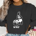 Wwf Funny Panda Bear Mma Wrestling Women Sweatshirt Gifts for Women