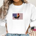 American Rooster Chicken Cock Strong Usa Pride Women Sweatshirt Gifts for Women