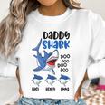 Daddy Shark Family Name Best Christmas Gifts For Dad Women Sweatshirt Gifts for Women