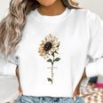 Foulian Sunflower Faith Cross Faith Christian Women Sweatshirt Gifts for Women