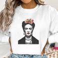 Frida Kahlo With Flowers Poster Artwork Women Sweatshirt Gifts for Women