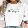 Gruss Vom Krampus Santas Demon Helper Christmas Women Sweatshirt Gifts for Women