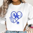 Heartbeat Love Kentucky Wildcats Nurse Women Sweatshirt Gifts for Women