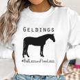 Horse Geldings Ballless And Flawless Women Sweatshirt Gifts for Women