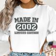 Made In 2002 Cool 20 Years Old Bday Men Women 20Th Birthday Women Sweatshirt Gifts for Women