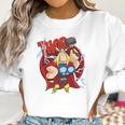 Marvel Thor God Of Thunder Retro Power Stance Logo Women Sweatshirt Gifts for Women