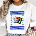 Microsoft 2020 Ugly Christmas Women Sweatshirt Gifts for Women