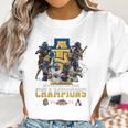 North Carolina A&T Aggies 2019 Celebration Bowl Champions Shirt Women Sweatshirt Gifts for Women