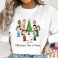 Peanuts Christmas Time Is Here Shirt Women Sweatshirt Gifts for Women