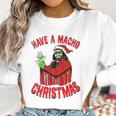 Randy Macho Man Savage Have A Macho Christmas Graphic Women Sweatshirt Gifts for Women