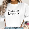 Wine With Dewine Women Sweatshirt Gifts for Women