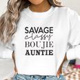 Ykomow Savage Classy Bougie Auntie Women Sweatshirt Gifts for Women