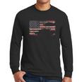 Abrams Battle Tank Usa Flag Gift Men Long Sleeve Tshirt