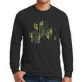 Baltimore Maryland Flag Irish Shamrock St Patricks Day Men Long Sleeve Tshirt