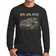 Buck Wear Ram 18 Camo Flag 5 Oz Range Men Long Sleeve Tshirt