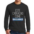 Camisa Honduras Flag Honduran Gift Catracho Come Baleadas Men Long Sleeve Tshirt