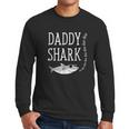 Cool Daddy Shark Men Long Sleeve Tshirt