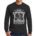 Im A Dad A Grandpa And Vietnam Veteran Graphic Design Printed Casual Daily Basic Men Long Sleeve Tshirt