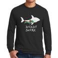 Daddy Shark Puzzle Dad Birthday Gifts Men Long Sleeve Tshirt