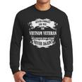 Never Forget The Way Vietnam Veteran Was Treated Men Long Sleeve Tshirt