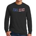 Full Send Us Flag No Half Send Us American Flag Men Long Sleeve Tshirt