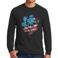 Gears American Flag Omen Men Long Sleeve Tshirt