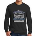 My Grandfather Was A Wonderful Role Model Men Long Sleeve Tshirt