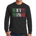 Keto Guido Italian Flag Men Long Sleeve Tshirt