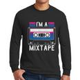 Im A Mixtape Bi Sexual Flag Supporter Lgbt Merchandise Great Gift Graphic Design Printed Casual Daily Basic Men Long Sleeve Tshirt