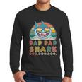 Pap Pap Shark Father Day Gifts For Men Grandpa Shark Men Long Sleeve Tshirt