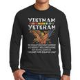 Proud Vietnam Veteran - Grumpy Old Man Veteran Men Long Sleeve Tshirt