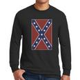 Rebel Flag Men Long Sleeve Tshirt