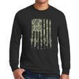 Rifle Flag Camo Men Long Sleeve Tshirt