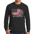 Usa Vintage Flag Dont Tread On Me Men Long Sleeve Tshirt