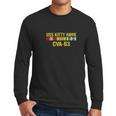 Uss Kitty Hawk Cva-63 Vietnam Veteran Men Long Sleeve Tshirt