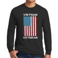 Vietnam Veteran Soldier Us Flag Veteran Day Graphic Design Printed Casual Daily Basic Men Long Sleeve Tshirt