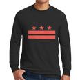 Washington Dc Flag Men Long Sleeve Tshirt