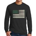 Weed Flag Men Long Sleeve Tshirt