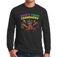 Whos Your Crawdaddy Crawfish Jester Beads Funny Mardi Gras Men Long Sleeve Tshirt