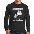 Yankees Like Grandpa Like Grandson Tshirt Men Long Sleeve Tshirt